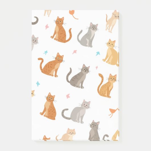 Katzennachweis Post-it Klebezettel (Vorderseite)