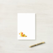 Katzennachweispapiere Post-it Klebezettel (Auf Schreibtisch)