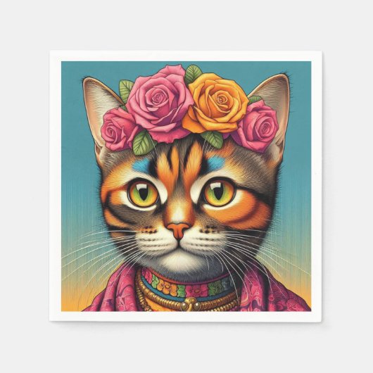 Katzennapkins! Serviette (Vorderseite)