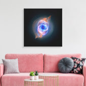 Katzennebel leuchtet leinwanddruck (Insitu (Wohnzimmer))