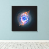 Katzennebel leuchtet leinwanddruck (Insitu (Holzboden))