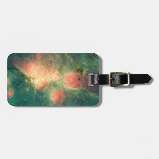 Katzennebel-Milchstraße Gepäckanhänger (Vorderseite horizontal)