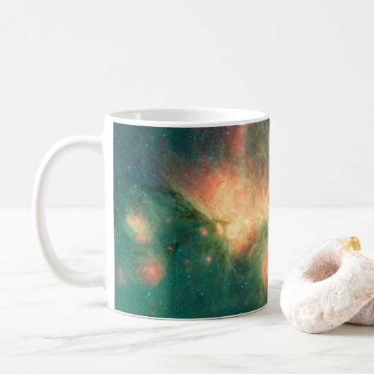Katzennebel-Milchstraße Kaffeetasse (Mit Donut)