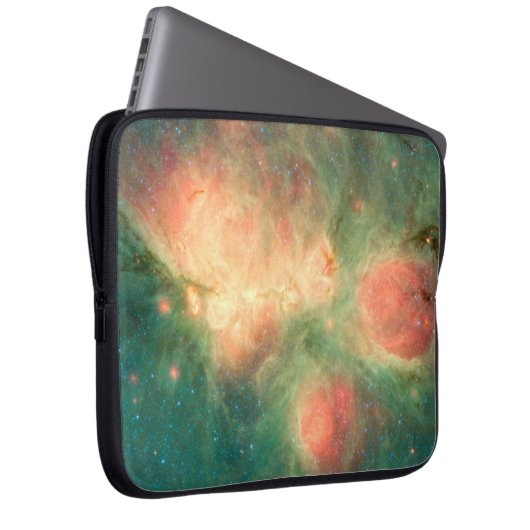 Katzennebel-Milchstraße Laptopschutzhülle (Vorne Rechts)