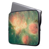 Katzennebel-Milchstraße Laptopschutzhülle (Vorderseite Links)