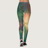 Katzennebel-Milchstraße Leggings (Rückseite)