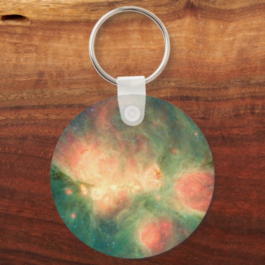 Katzennebel-Milchstraße Schlüsselanhänger (Vorderseite)