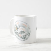 Katzennickerchen Kaffeetasse (Vorderseite Links)