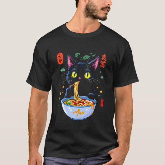 Katzennudel T-Shirt (Vorderseite)