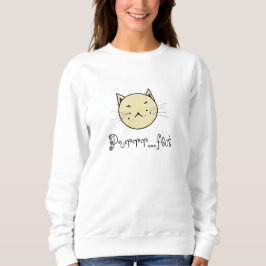 Katzenoberteil Sweatshirt