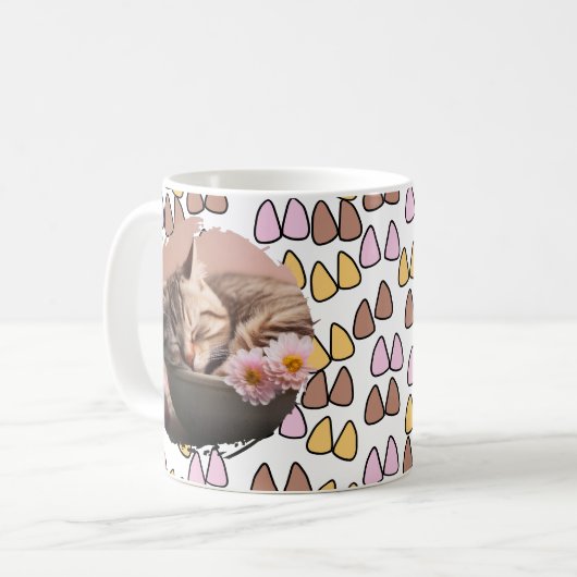 Katzenohren Kaffeetasse (Vorderseite Links)