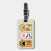 Katzenpaare Gepäckanhänger (Vorderseite vertikal)