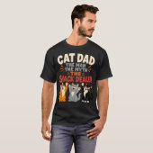 Katzenpapa Der Mann Der Mythos Der Snack-Händler L T-Shirt (Vorne ganz)