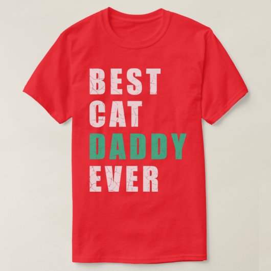 Katzenpapa je T-Shirt (Design vorne)