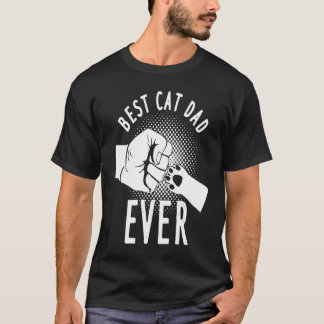 Katzenpapa Katzenvater Bester Katzenvater Aller Ze T-Shirt
