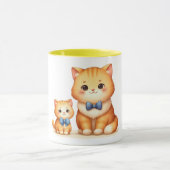 Katzenpapa Liebe Tasse (Zentrum)