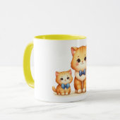 Katzenpapa Liebe Tasse (Vorderseite Links)