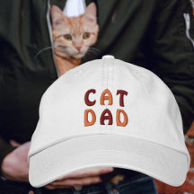 KATZENPAPA Orange und Braune Typografie