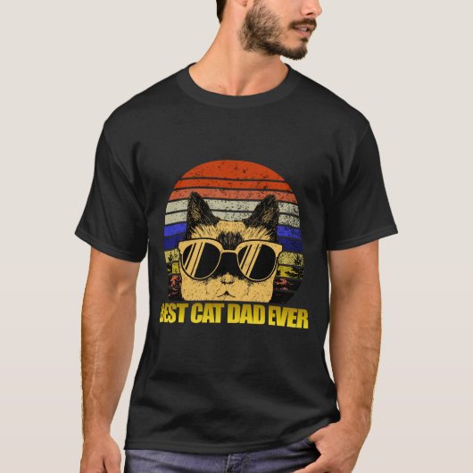 Katzenpapa T-Shirt (Vorderseite)