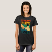 Katzenpapi Bester Katzenvater überhaupt T-Shirt (Vorne ganz)