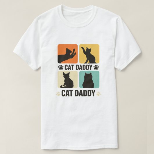 Katzenpapi Katzenpapi T-Shirt (Design vorne)