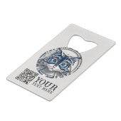 Katzenpapier Origami Pet Care Pflege der Tierklini Geldbeutel Flaschenöffner (Rückseite Schrägansicht)