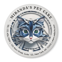 Katzenpapier Origami Pet Care Pflege der Tierklini