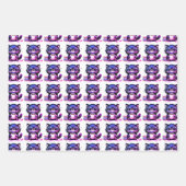 Katzenpapier und Kaffeeverpackungspapier Geschenkpapier Set (Vorderseite 2)