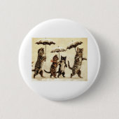Katzenparade Button (Vorderseite)