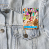 Katzenparty Button (Insitu)
