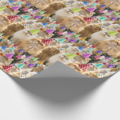 Katzenparty Geschenkpapier (Ecke)