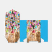 Katzenparty Geschenkschachtel (Ungefaltet)