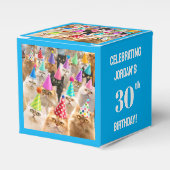 Katzenparty Geschenkschachtel (Vorderseite)