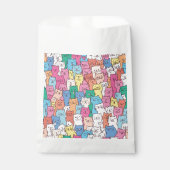 Katzenparty-Geschenktüten, Kätzchen Geschenktütchen (Vorderseite)