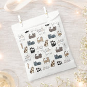 Katzenparty-Geschenktüten, Kätzchen Geschenktütchen (Ausgeschnitten)