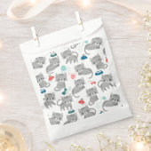Katzenparty-Geschenktüten, Kätzchen Geschenktütchen (Ausgeschnitten)