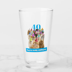 Katzenparty Glas