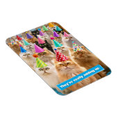 Katzenparty Magnet (Rechte Seite)