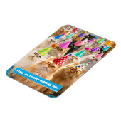 Katzenparty Magnet (Linke Seite)