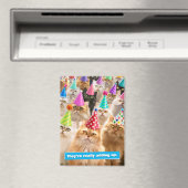 Katzenparty Magnet (In Situ (Geschirrspüler))
