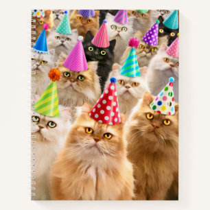 Katzenparty Notizblock