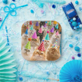 Katzenparty Pappteller (Party)