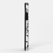 KatzenParty Schwarz-weiß Case-Mate iPhone Hülle (Hinten/Rechts)