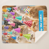 Katzenparty Sherpadecke (Vorderseite (Horizontal))
