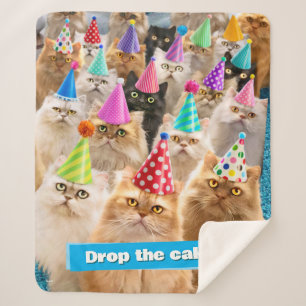 Katzenparty Sherpadecke