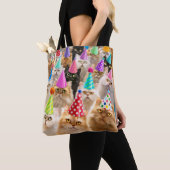 Katzenparty Tasche (Von Nahem)