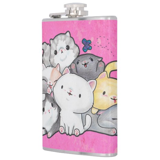 Katzenpavillon Flachmann (Links)