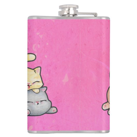 Katzenpavillon Flachmann (Rückseite)