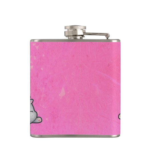 Katzenpavillon Flachmann (Rückseite)