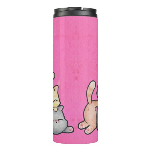 Katzenpavillon Thermosbecher (Rückseite)